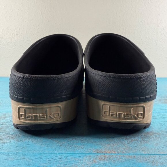 Dansko Women's Kane Mule Clog Black Synthetic Size 38/ US - Picture 5 of 10